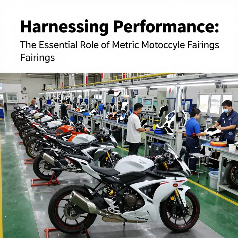 Sleek fairings design enhances the aerodynamic efficiency of metric motorcycles.