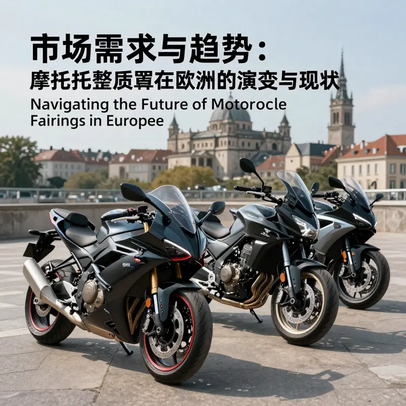 Modern sport bikes and touring motorcycles reflect the evolving demand for aerodynamic designs in the European market.