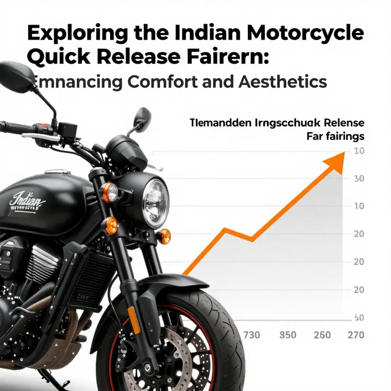 The Indian Motorcycle Quick Release Fairing, designed for optimal aerodynamics and weather protection.