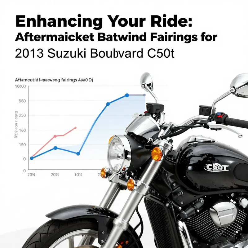 A diverse selection of batwing fairings available for the 2013 Suzuki Boulevard C90T.
