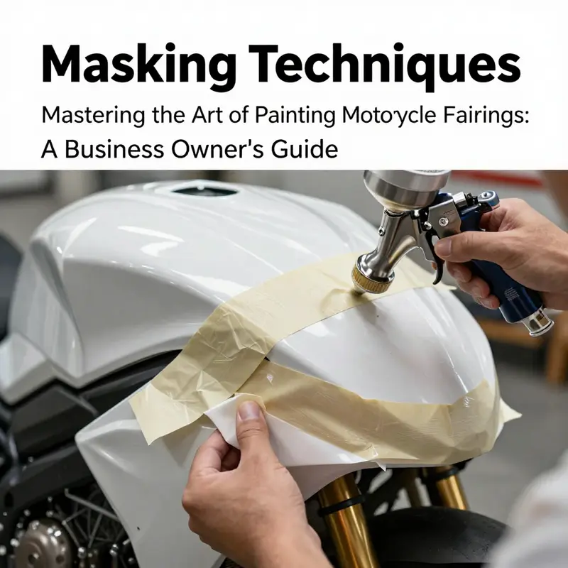 Meticulous preparation is key to a successful paint job on motorcycle fairings.