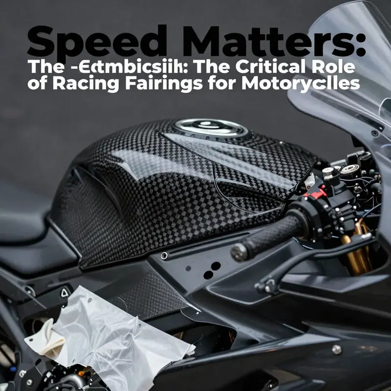 Racing fairings designed for ultimate aerodynamic performance.