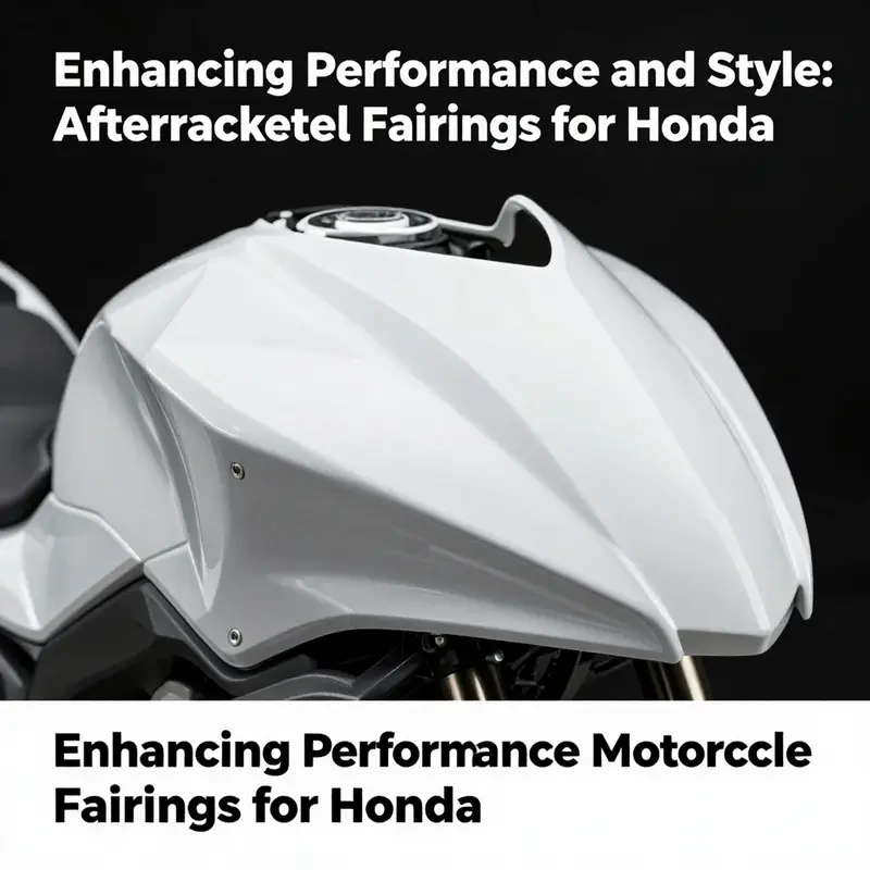 High-performance ABS plastic fairings for Honda motorcycles, showcasing their durability and lightweight properties.