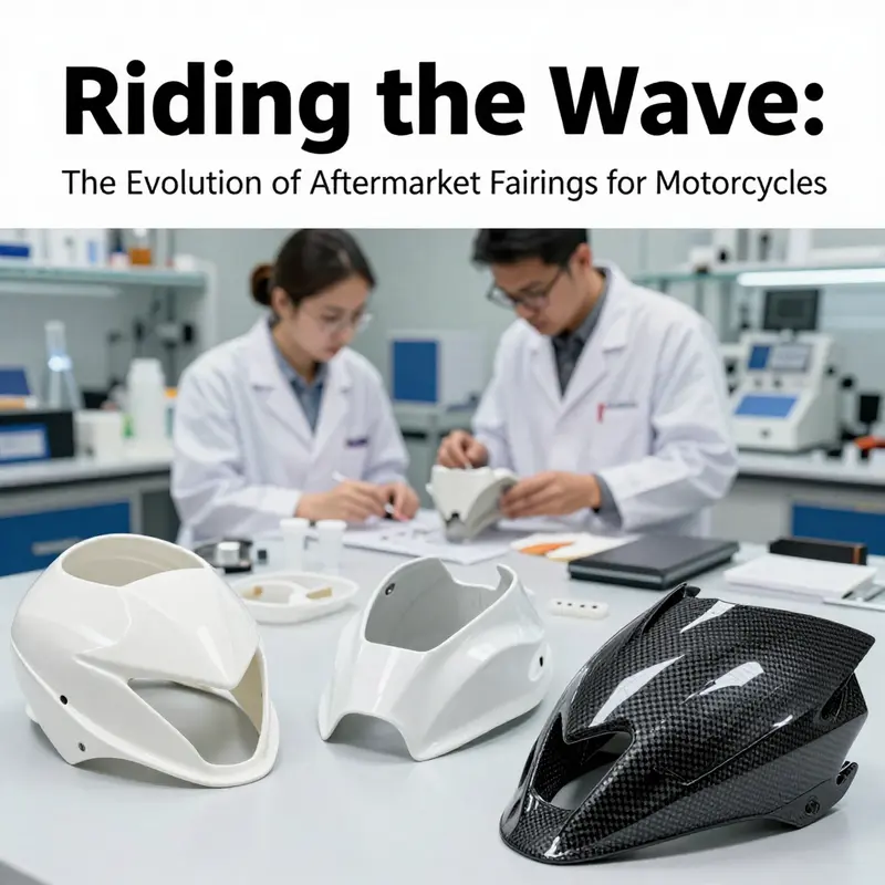 Showcasing the latest advancements in aftermarket fairings, emphasizing design and innovation.