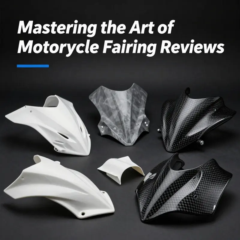 An overview illustrating the different styles and benefits of motorcycle fairings for business insights.