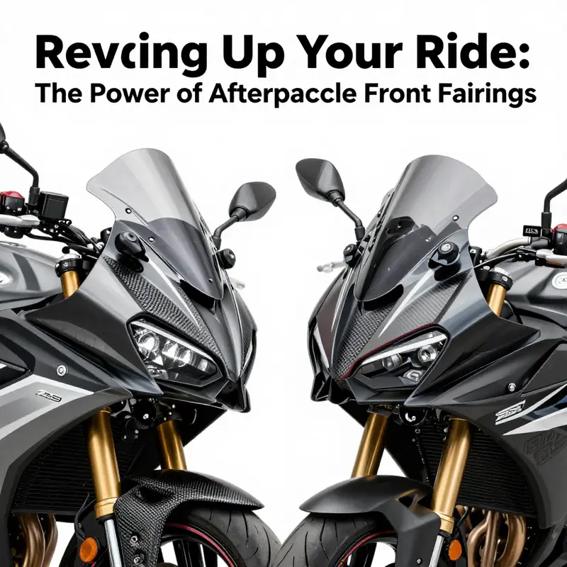 Ensuring a perfect fit: The essence of compatibility in aftermarket motorcycle front fairings.