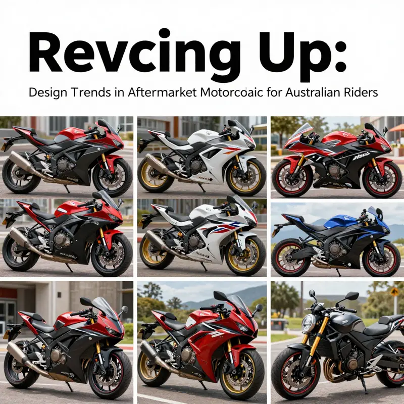 A high-tech factory in Guangzhou illustrating the manufacturing process of aftermarket motorcycle fairings.