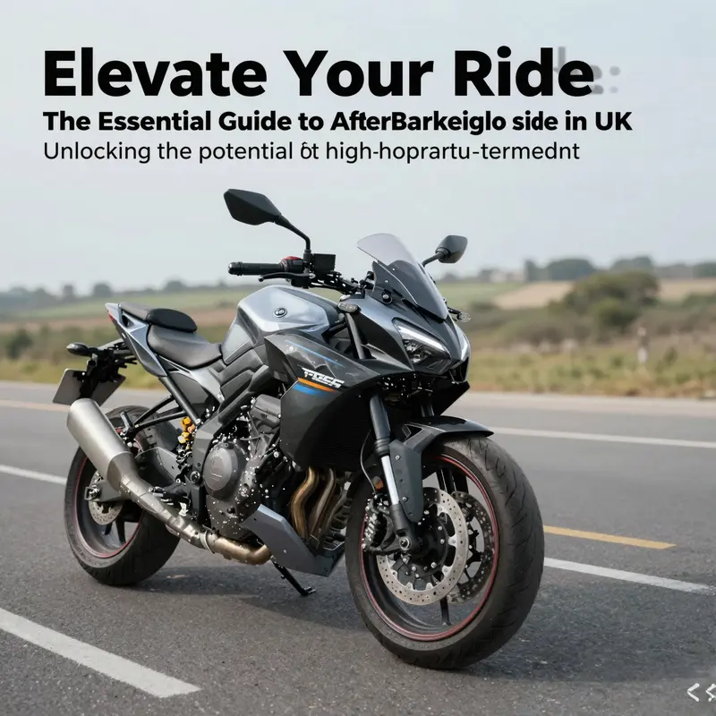 A visually appealing motorcycle with custom aftermarket fairings riding along an open road.