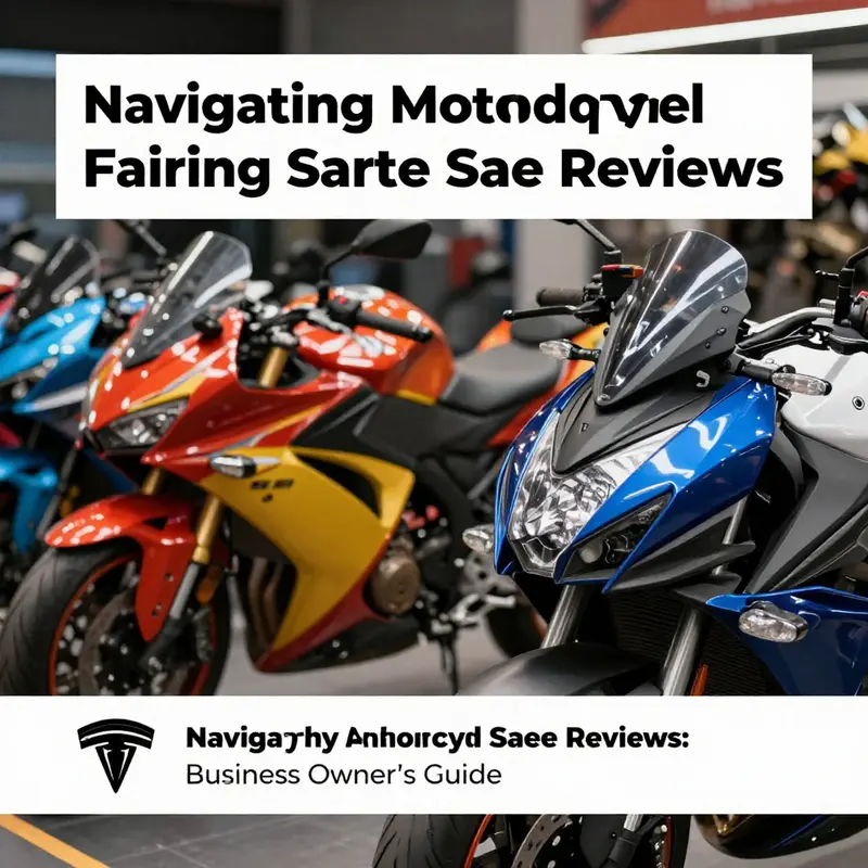 Key considerations for motorcycle fairings: fitment accuracy, material quality, and aesthetic appeal.