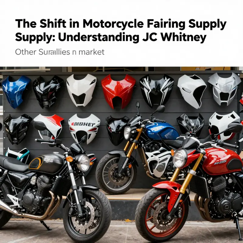 JC Whitney storefront signaling a shift away from motorcycle parts.