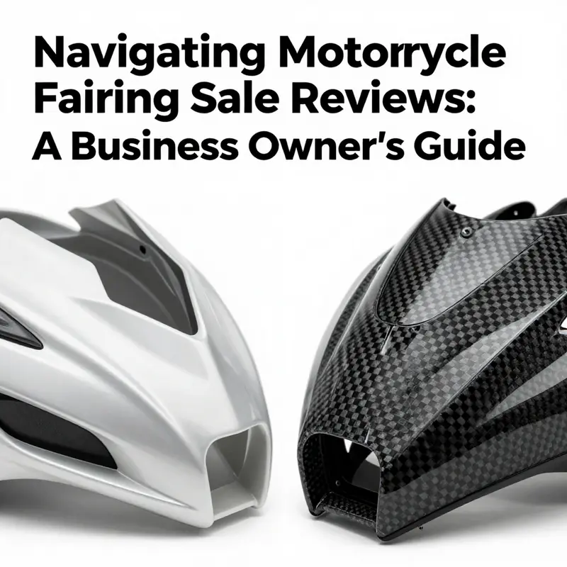 Key considerations for motorcycle fairings: fitment accuracy, material quality, and aesthetic appeal.