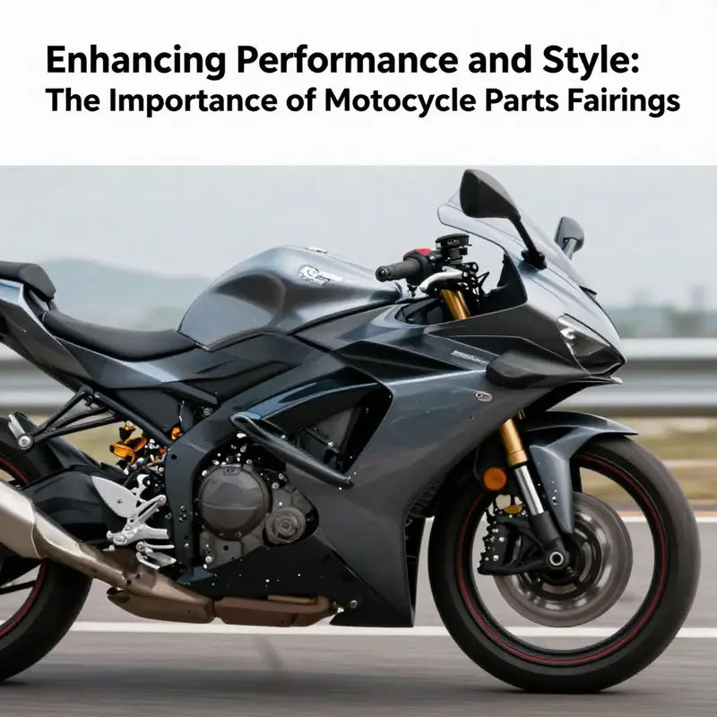 Visual representation of material types used in motorcycle fairings and their distinct properties.