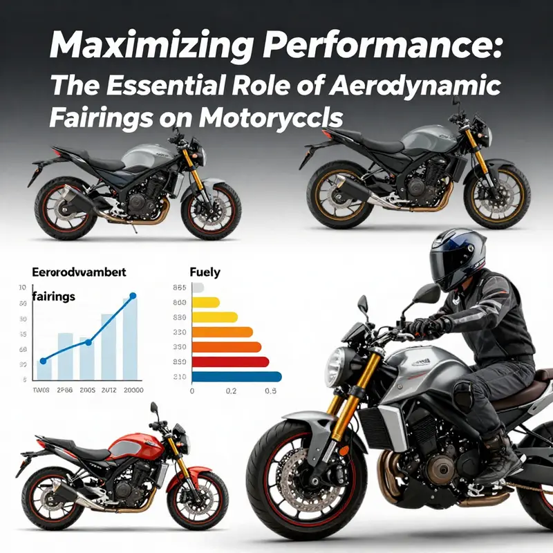 Sleek aerodynamic fairing designed to minimize drag and enhance motorcycle performance.