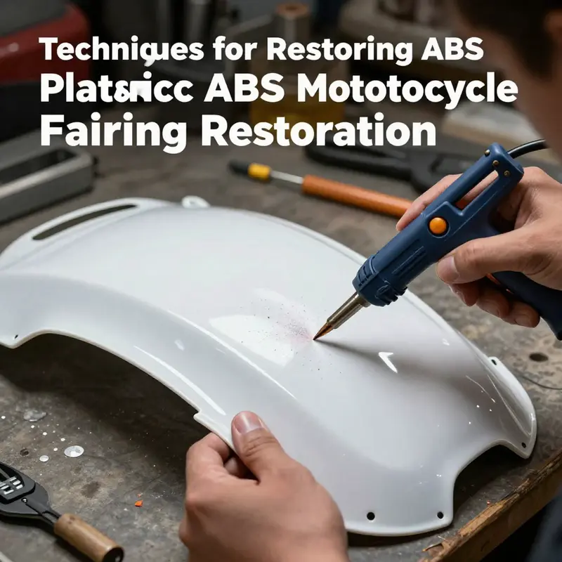 Common damage types on motorcycle fairings made from PP+EP materials.