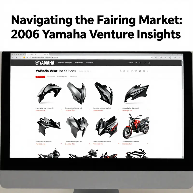 A variety of fairings available for the 2006 Yamaha Venture motorcycle.
