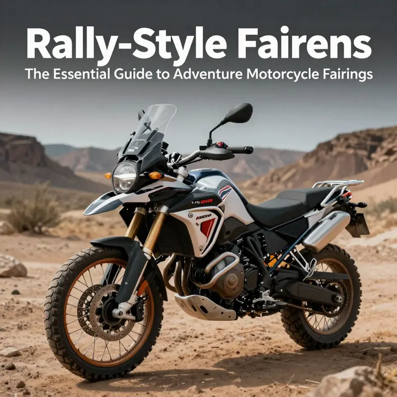 Full fairing design provides maximum aerodynamics and rider protection on long-distance rides.