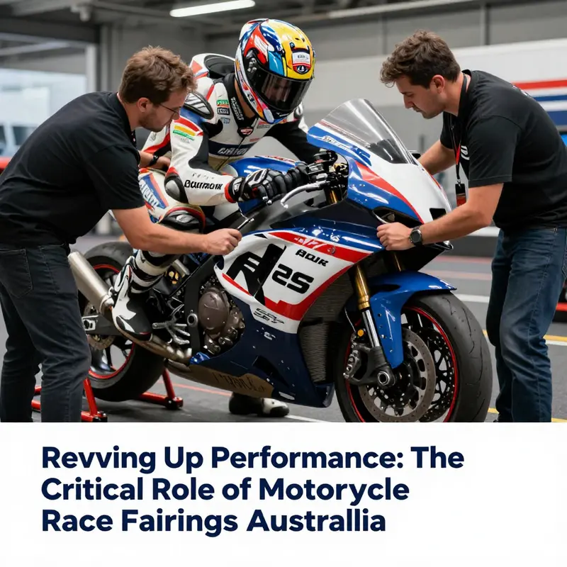 Racing motorcycles exhibiting the strategic use of sleek fairings to improve speed and maneuverability.