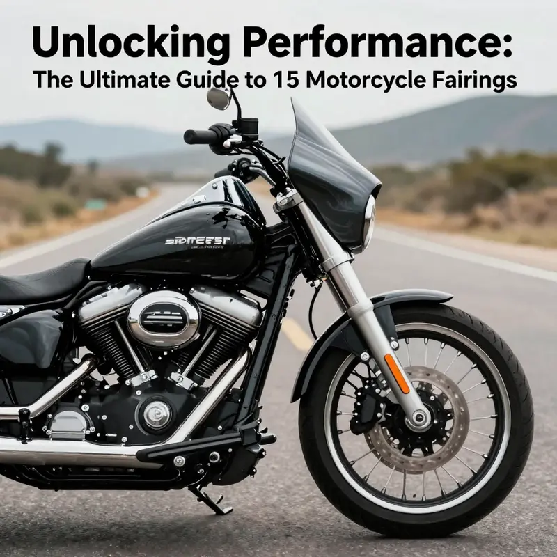 A Harley-Davidson Tri Glide with a premium 15-inch fairing enhancing aerodynamic performance.