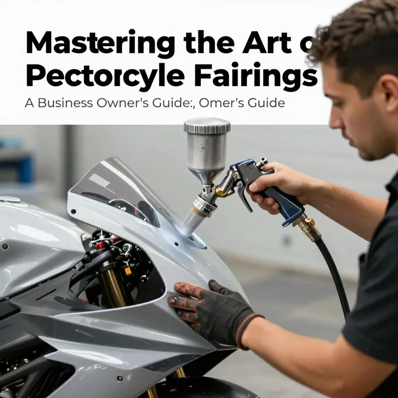 Meticulous preparation is key to a successful paint job on motorcycle fairings.