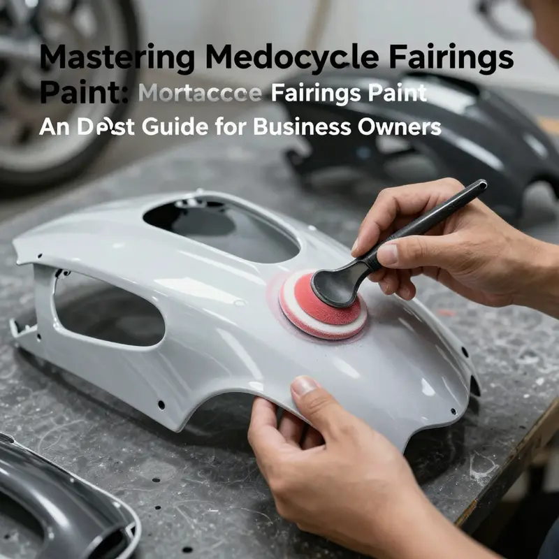 Surface preparation is crucial for achieving a successful paint job on motorcycle fairings.