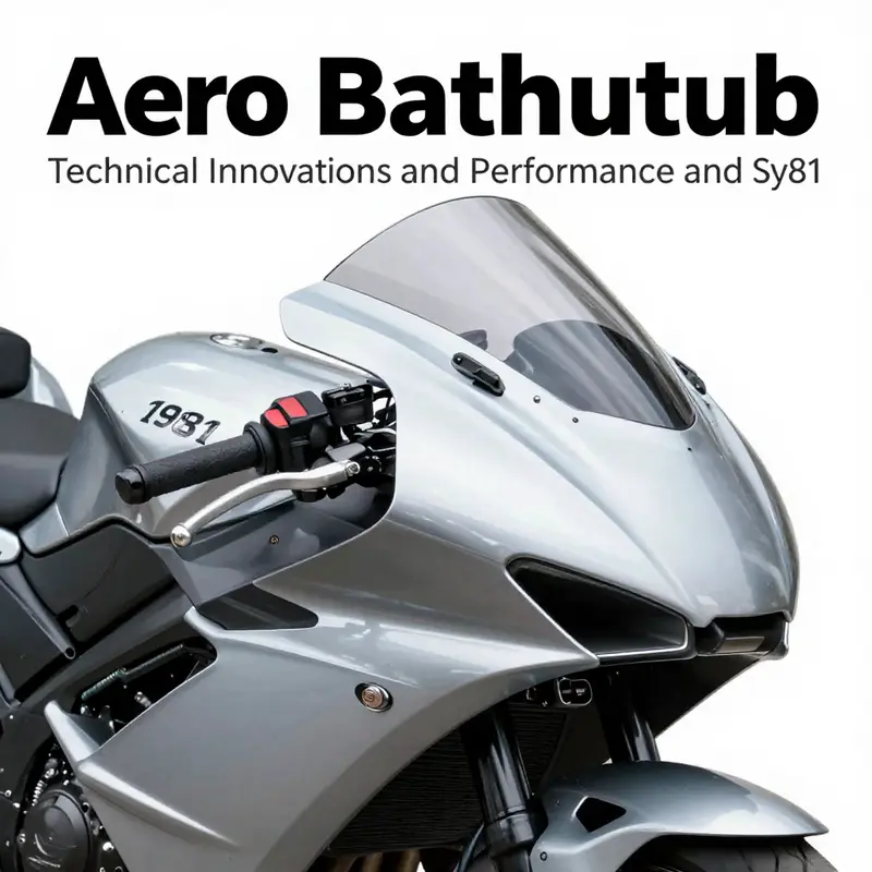 A collection of 1981 motorcycles featuring the innovative aero bathtub fairings that shaped their class.
