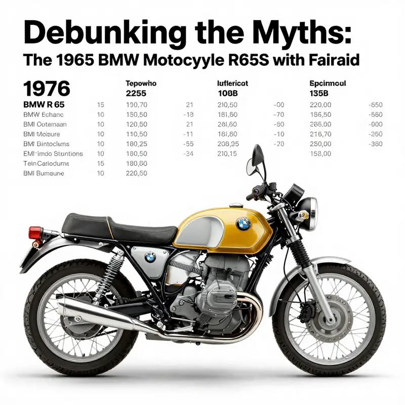 This image captures the aesthetic of BMW motorcycles from the early 1970s, reflecting the era’s styling.