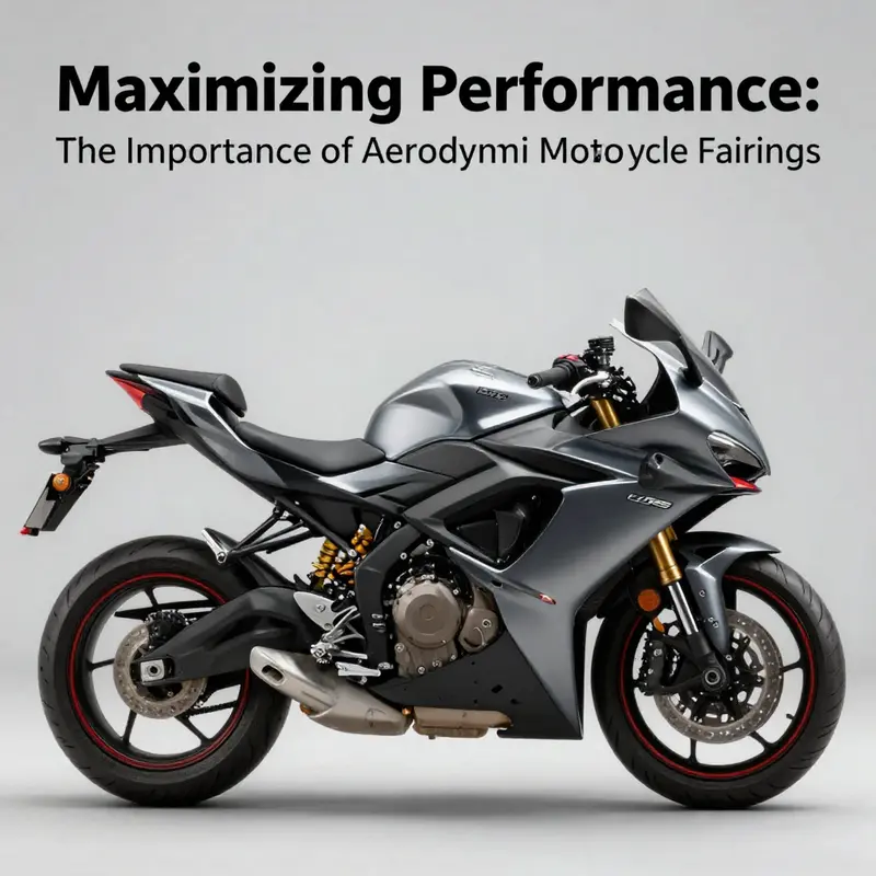 A sport motorcycle featuring three-quarter fairings, showcasing their aerodynamic design and functionality.