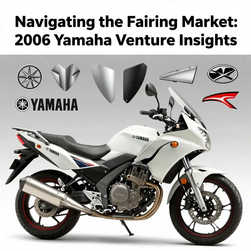 A variety of fairings available for the 2006 Yamaha Venture motorcycle.