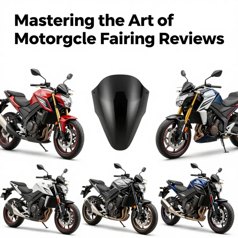 An overview illustrating the different styles and benefits of motorcycle fairings for business insights.
