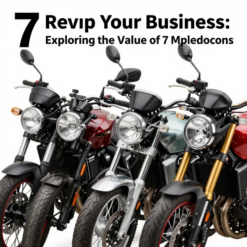 Diverse motorcycles displaying 7-inch universal front headlight fairings.