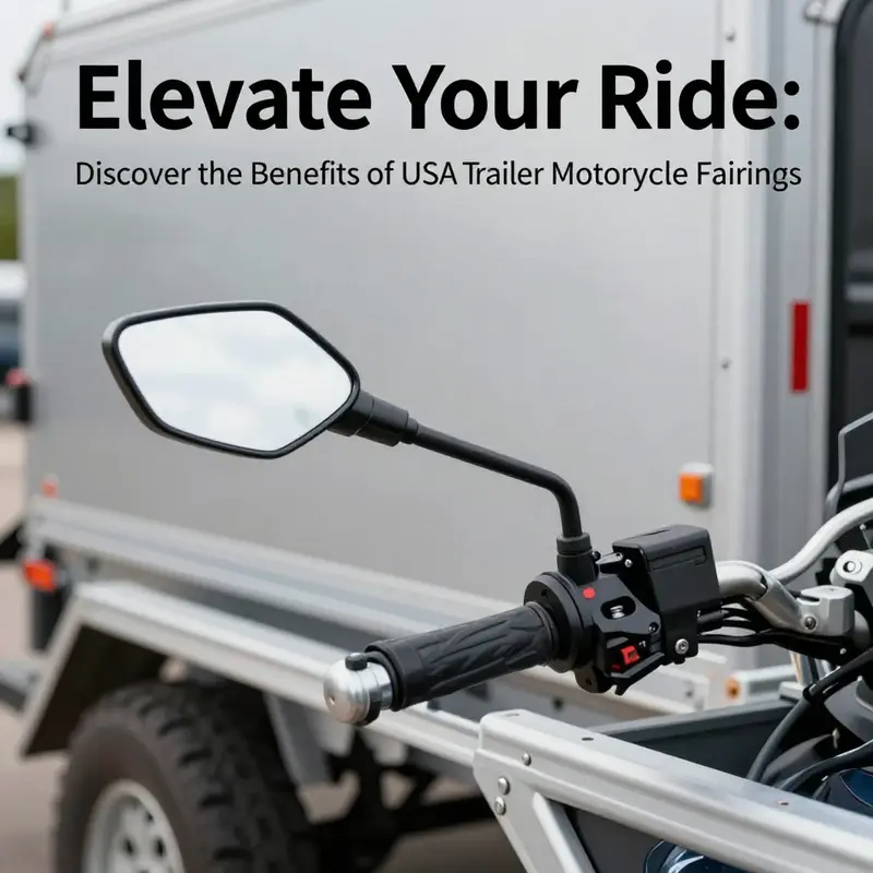 Overview of USA Trailer motorcycle fairings emphasizing their sleek design.