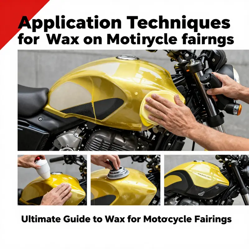 CERALUX Resin Bike Wax: Essential for maintaining motorcycle fairings.