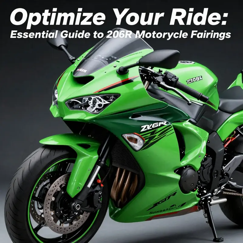 The classic OEM fairing of the 2008 ZX6R, emphasizing its aerodynamic design.