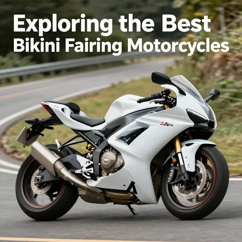 An eye-catching collection of the best bikini fairing motorcycles on the market.
