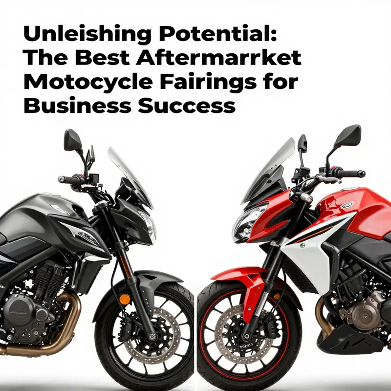 Comparison of materials used in high-quality aftermarket motorcycle fairings.