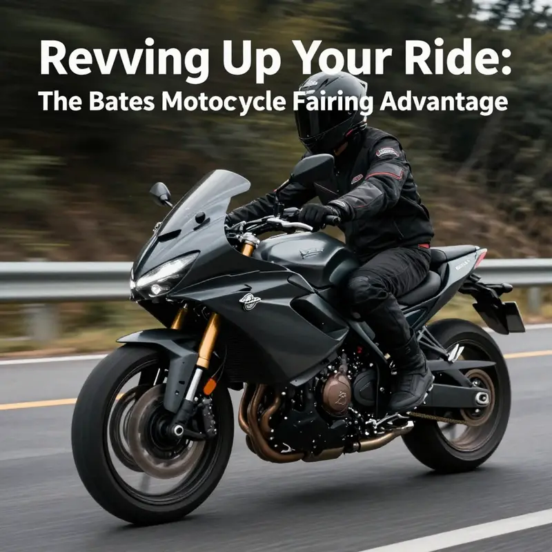 The Bates motorcycle fairing exemplifies vintage aesthetics with its classic design and robust build.