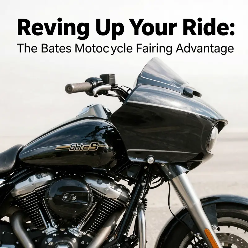 The Bates motorcycle fairing exemplifies vintage aesthetics with its classic design and robust build.