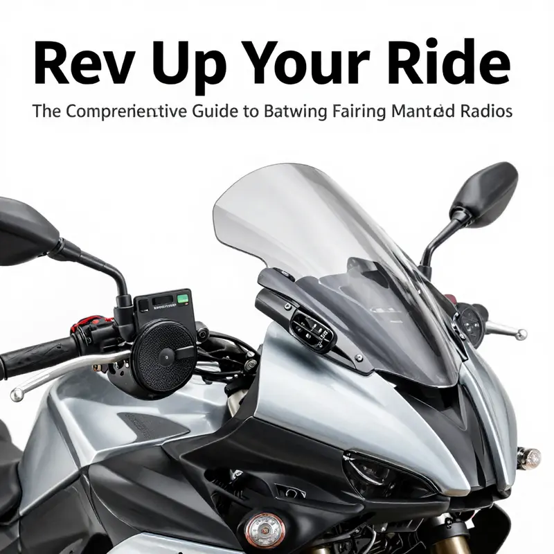 Batwing fairing-mounted motorcycle radio systems enhance the riding experience with integrated audio solutions.
