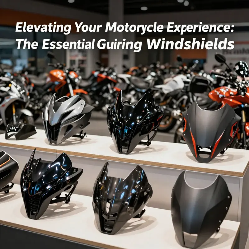 Detailed specifications of a batwing fairing windshield, essential for functionality and aesthetics.