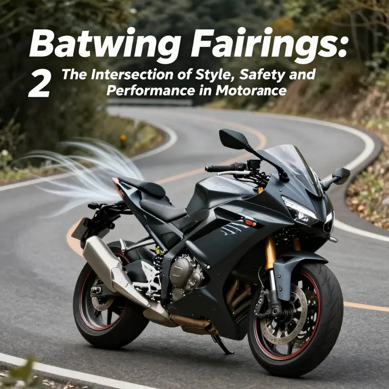 A visual representation of the evolution of batwing fairings, highlighting design changes and technological advancements.