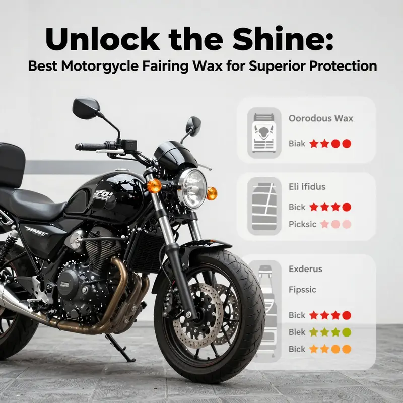 Explore the top-rated motorcycle fairing wax products available for optimal protection.