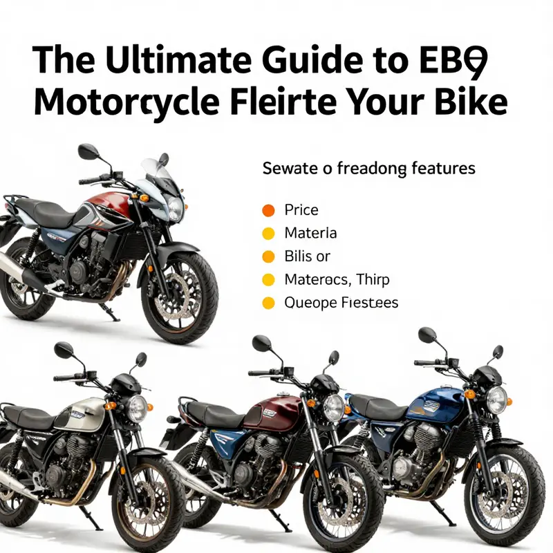 A selection of top motorcycle fairing kits available on eBay showcasing vibrant designs and quality materials.