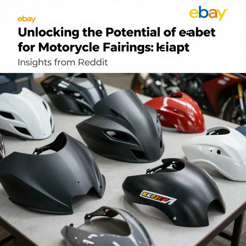 A wide selection of motorcycle fairings ranging from OEM to aftermarket options on display.