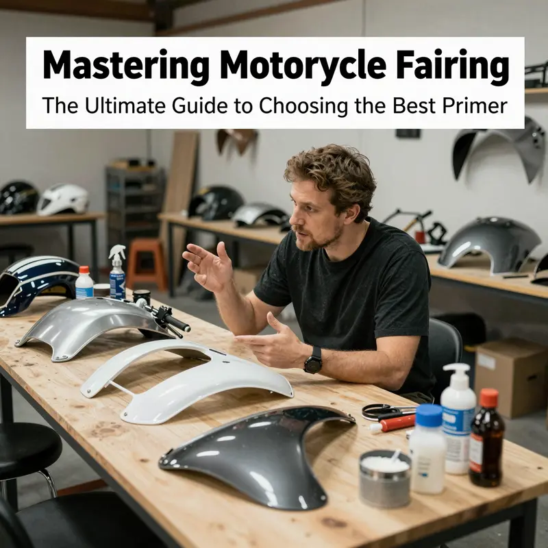 A selection of epoxy and urethane primers recommended for motorcycle fairing applications.