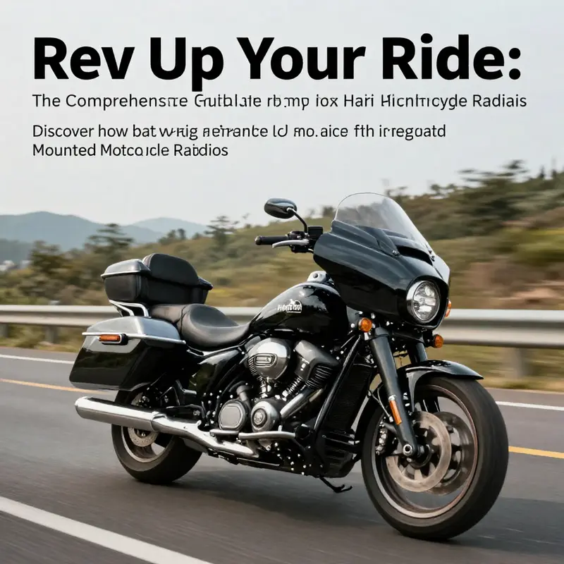 Motorcycle with a batwing fairing, symbolizing freedom and enjoyment of riding, enhanced by integrated audio systems.