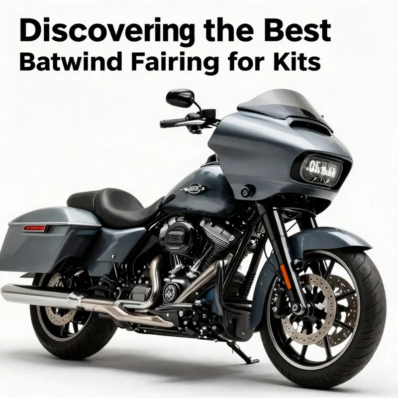 Harley-Davidson’s OE batwing fairing exemplifies premium design and performance.