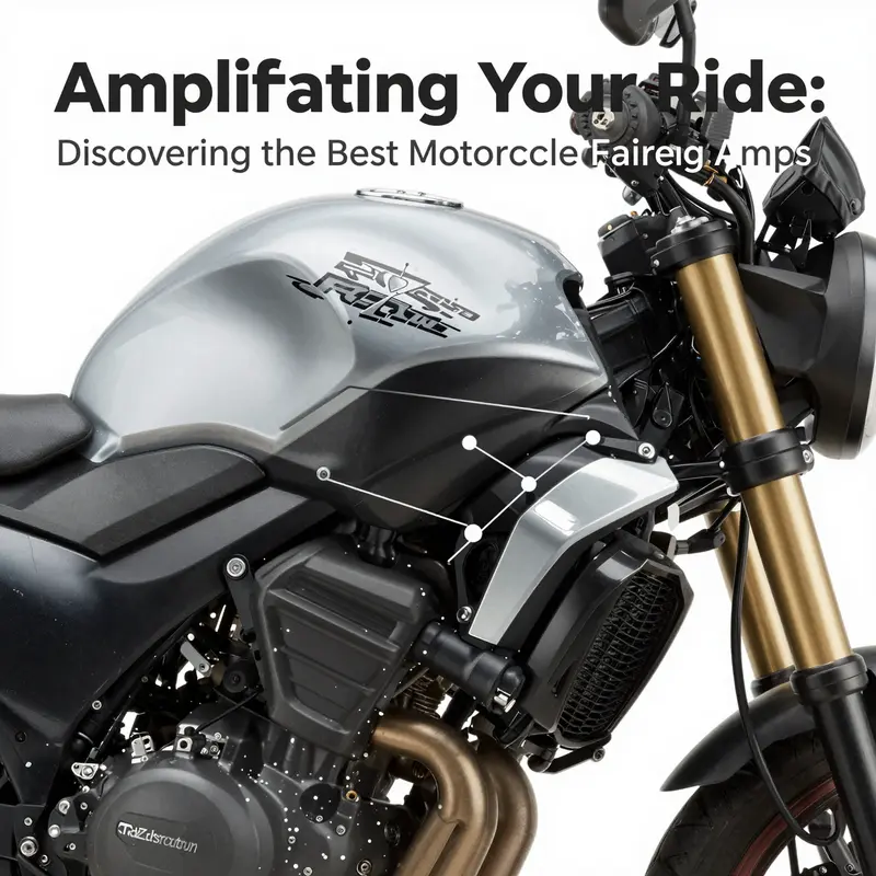 Explore the functionality of motorcycle fairings with integrated audio systems.