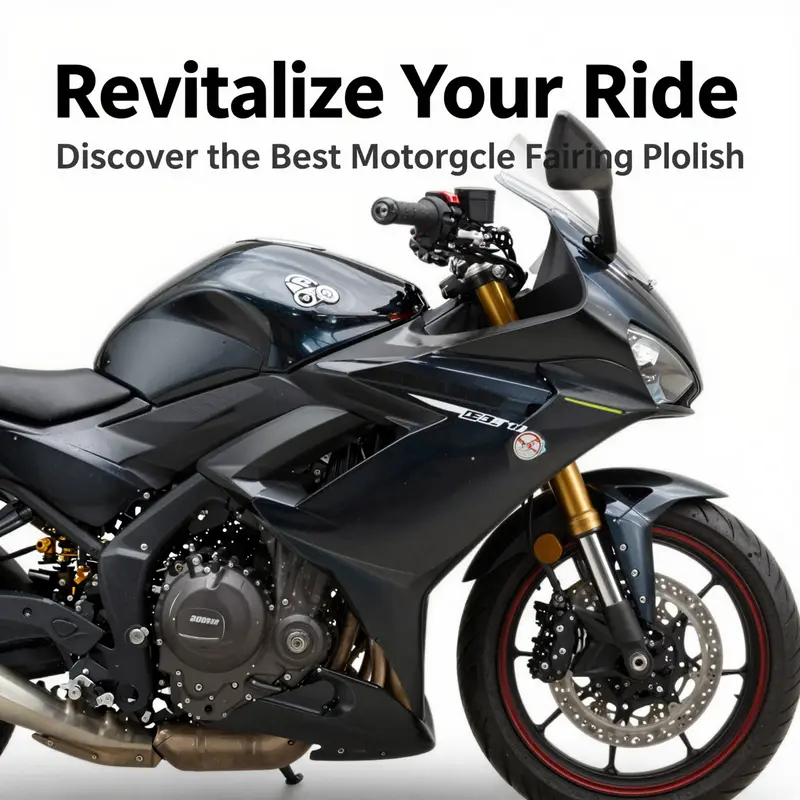 Atas Solux polish prominently displayed on an immaculate motorcycle fairing.