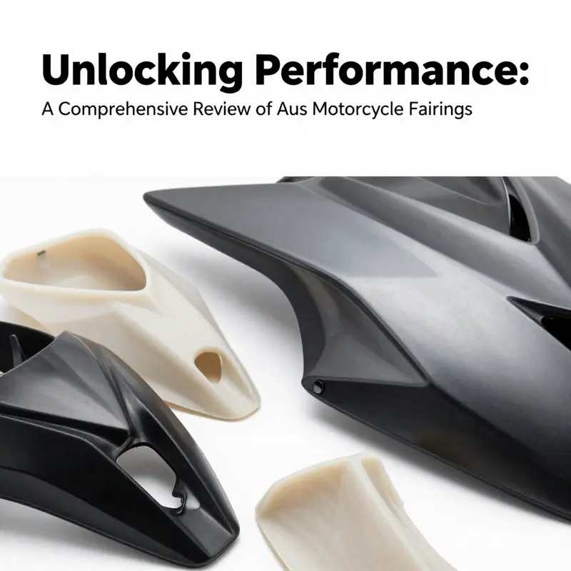 An infographic displaying various types of motorcycle fairings available in Australia.