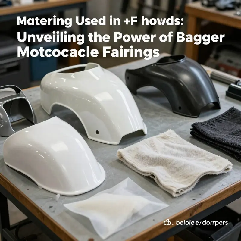 A Harley-Davidson Bagger featuring an aerodynamic fairing, designed for enhanced performance and superior riding comfort.